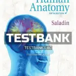 Test Bank for Human Anatomy 5th Edition by Saladin