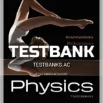 Test Bank for Physics 3rd Edition by Giambattisata