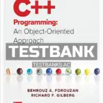 Test Bank for C++ Programming 1st Edition by Forouzan