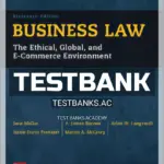 Test Bank for Business Law The Ethical Global and E-Commerce Environment 16th Edition by Mallor