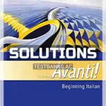 Solutions Manual for Avanti Beginning Italian 4th Edition by Aski