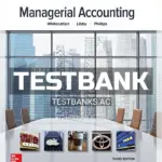 Test Bank for Managerial Accounting 3rd Edition by Whitecotton