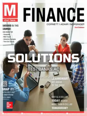 Solutions Manual for M Finance 3rd Edition by Cornett