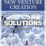Solutions Manual for New Venture Creation Entrepreneurship for the 21st Century 10th Edition by Spinelli