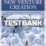 Test Bank for New Venture Creation Entrepreneurship for the 21st Century 10th Edition by Spinelli