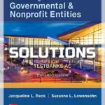 Solutions Manual for Accounting for Governmental and Nonprofit Entities 17th Edition by Reck