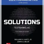 Solutions Manual for Engineering Electromagnetics 9th Edition by Hayt