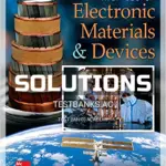 Solutions Manual for Principles of Electronic Materials and Devices 4th Edition by Kasap