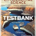 Test Bank for Principles of Environmental Science 8th Edition by Cunningham