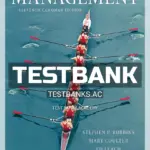 Test Bank for Management 11th CA Edition by Robbins