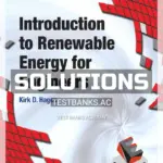 Solutions Manual for Introduction to Renewable Energy for Engineers 1st Edition by Hagen