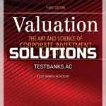 Solutions Manual for Valuation The Art and Science of Corporate Investment Decisions 3rd Edition by Titman