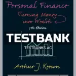 Test Bank for Personal Finance Turning Money into Wealth 7th Edition by Keown