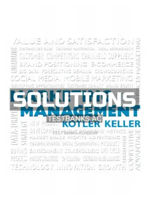 Solutions Manual for Marketing Management 15th Edition by Kotler