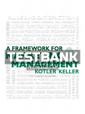 Test Bank for Framework for Marketing Management 6th Edition by Kotler
