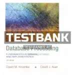 Test Bank for Database Processing Fundamentals Design and Implementation 14th Edition by Kroenke