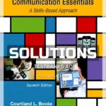 Solutions Manual for Business Communication Essentials 7th Edition by Bovee