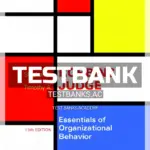 Test Bank for Essentials of Organizational Behavior 13th Edition by Robbins