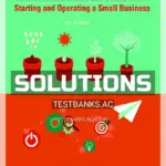 Solutions Manual for Entrepreneurship Starting and Operating A Small Business 4th Edition by Mariotti