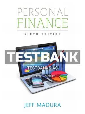 Test Bank for Personal Finance 6th Edition by Madura
