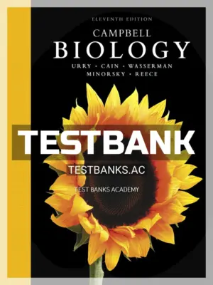 Test Bank for Campbell Biology 11th Edition by Urry
