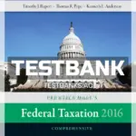 Test Bank for Prentice Halls Federal Taxation 2016 Comprehensive 29th Edition by Pope