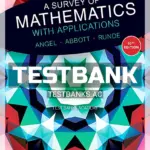 Test Bank for Survey of Mathematics with Applications 10th Edition by Angel
