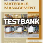 Test Bank for Introduction to Materials Management 8th Edition by Chapman