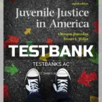 Test Bank for Juvenile Justice In America 8th Edition by Bartollas