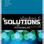 Solutions Manual for Algebra and Trigonometry Graphs and Models 6th Edition by Bittinger