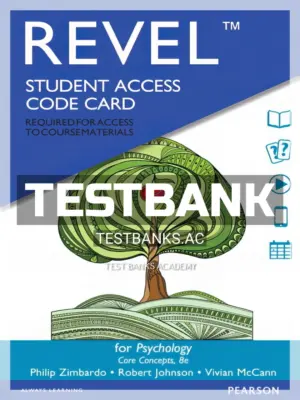 Test Bank for Psychology Core Concepts 8th Edition by Zimbardo