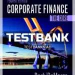 Test Bank for Corporate Finance The Core 4th Edition by Berk