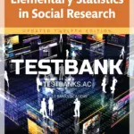 Test Bank for Elementary Statistics in Social Research Updated Edition 12th Edition by Levin