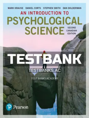 Test Bank for Introduction to Psychological Science 2nd CA Edition by Krause
