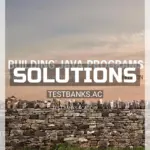 Solutions Manual for Building Java Programs A Back to Basics Approach 4th Edition by Reges