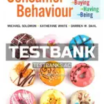 Test Bank for Consumer Behaviour Buying Having and Being 7th CA Edition by Solomon