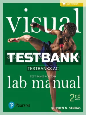 Test Bank for Visual Anatomy and Physiology Lab Manual Cat Version 2nd Edition by Sarikas