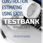 Test Bank for Construction Estimating Using Excel 3rd Edition by Peterson