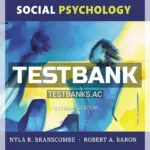 Test Bank for Social Psychology 14th Edition by Branscombe
