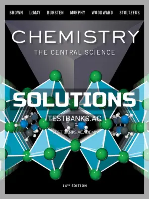 Solutions Manual for Chemistry The Central Science 14th Edition by Brown