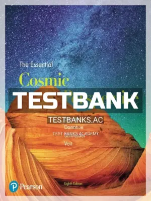 Test Bank for Essential Cosmic Perspective 8th Edition by Bennett