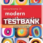 Test Bank for Excursions in Modern Mathematics 9th Edition by Tannenbaum