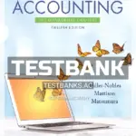 Test Bank for Horngrens Accounting The Managerial Chapters 12th Edition by Miller Nobles