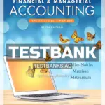 Test Bank for Horngrens Financial and Managerial Accounting The Financial Chapters 6th Edition by Miller Nobles