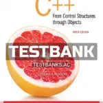 Test Bank for Starting Out with C++ from Control Structures to Objects 9th Edition by Gaddis