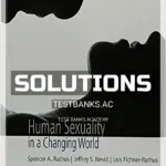 Solutions Manual for Human Sexuality in a Changing World 10th Edition by Rathus
