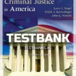 Test Bank for Courts and Criminal Justice in America 3rd Edition by Siegel