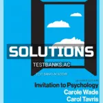 Solutions Manual for Invitation to Psychology 7th Edition by Wade