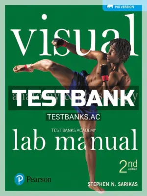 Test Bank for Visual Anatomy ansd Physiology Lab Manual Pig Version 2nd Edition by Sarikas