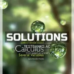 Solutions Manual for Calculus Several Variables 9th CA Edition by Adams